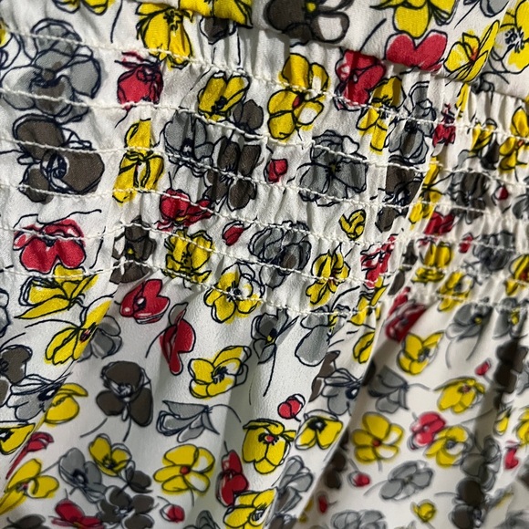 Gap Floral Print Short Sleeve Dress - Picture 6 of 7